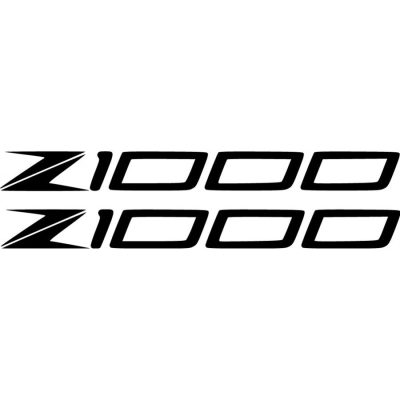 Kawasaki Z1000 matrica szett