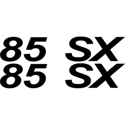 KTM 85 SX matrica szett