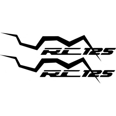 KTM Adventure RC125 matrica szett