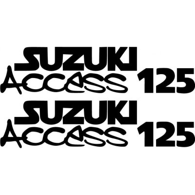 Suzuki Access 125 matrica szett