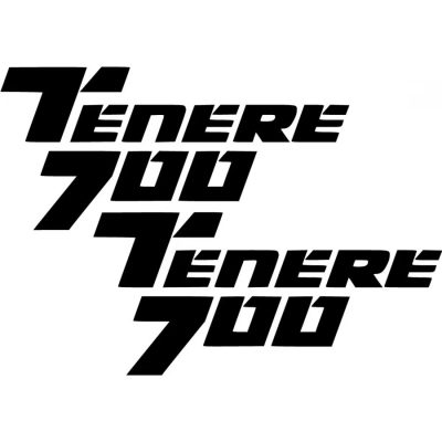 Yamaha Tenere 700 matrica szett