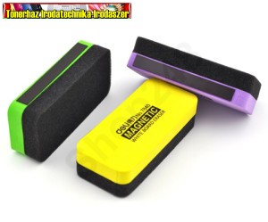 Deli 7840 Táblatörlő szivacs mágneses (110x50x30mm)