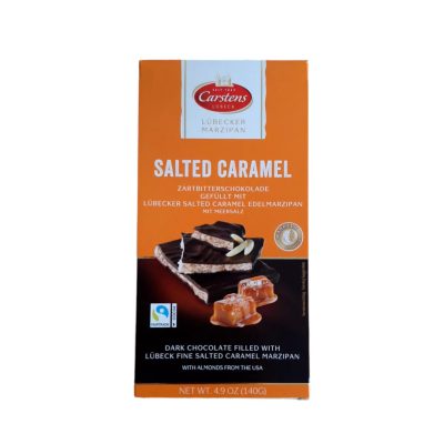 Cartens sóskaramellás marcipános étcsokoládé 140g