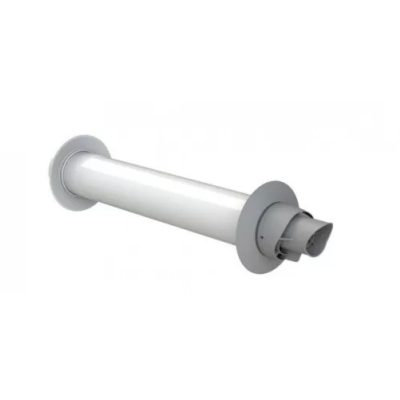Tricox parapet kondenzációs gázkéményhez (oldalfali kivezetés) PPs/Alu 80/125