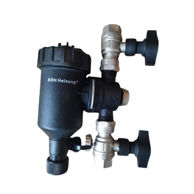 Iszapleválasztó BRH 3/4" mágneses, golyóscsapokkal