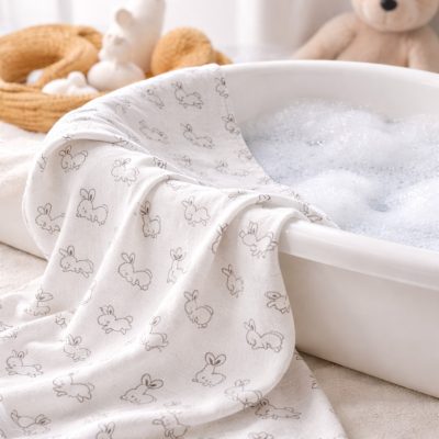 Babakifogó Nyuszi 100 % Pamut