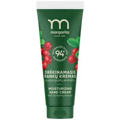 Margarita hidratáló kézkrém áfonyakivonattal, 75 ml