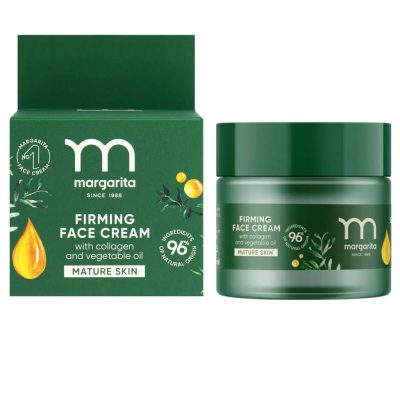 Margarita feszesítő arckrém kollagénnel és növényi olajjal, 50 ml