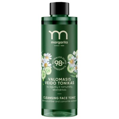 Margarita tisztító arctonik uborka- és kamillakivonattal, 200 ml