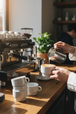 GZ cappuccino csésze, 150 ml-es, 6 db-os csomag, sorolható porcelán