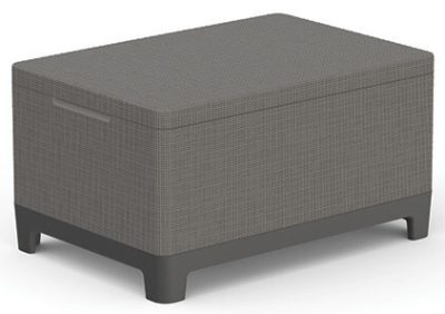 Keter SCANDI BOX kerti asztal tárolóval – Mountain Grey / Grafit