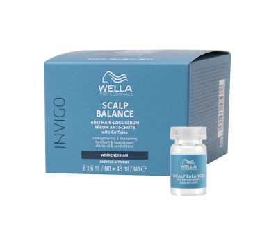 Wella Professionals Invigo Balance hajhullás elleni szérum, 8 x 6 ml