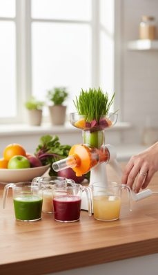 Zöldség- és gyümölcsprés, 37x31 cm, Handy