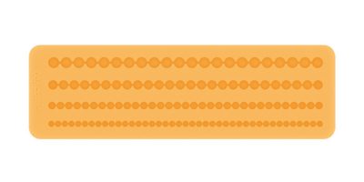 Szilikon dekoráló forma, gyöngyök, Delícia