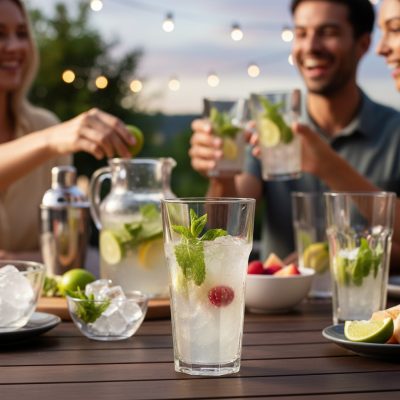 Casablanca longdrink pohár 365 ml, 6 db-os csomag - Temperált üveg