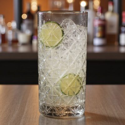 Timeless long drink pohár 450 ml, metszett, üveg, 6 db-os csomag