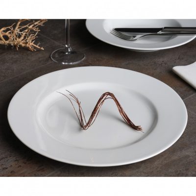 Harmony lapostányér 27 cm, high alumina porcelán, 6 db-os csomag