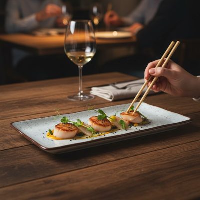 Arena lapostányér, 27x16 cm, kemény porcelán - Német prémium minég