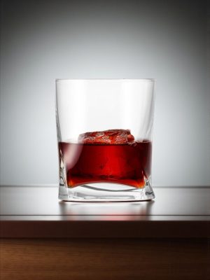 Gotico 270 ml-es old fashioned whiskys pohár, 6 db-os csomag - Olasz minőség