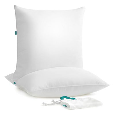 Párna 80x80cm 2 db-os készlet, párna tárolótáskával, felhőfehér