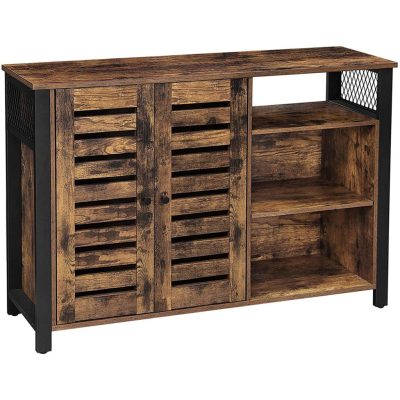 Tálalószekrény, 2 ajtós szekrény, 110 x 33 x 75 cm