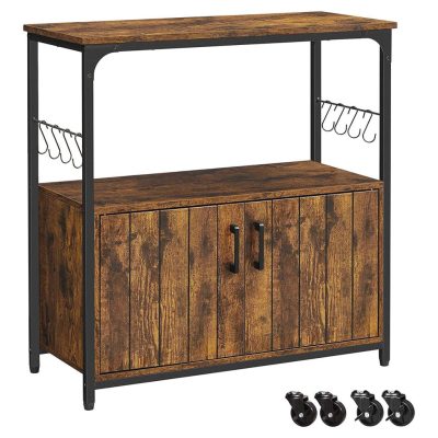 Tálalószekrény, tároló szekrény görgokkel