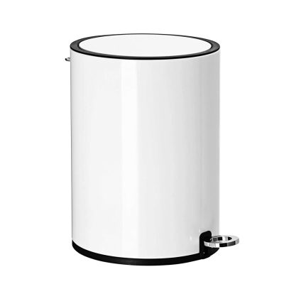 Fürdőszobai szemetes, kozmetikai szemetes 3l, fehér