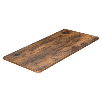 Asztallap elektromos íróasztalhoz, 120 cm, rusztikus barna