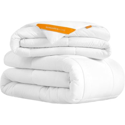 2 az 1-ben paplan, 200 x 200 cm, 4 évszakos, felhőfehér