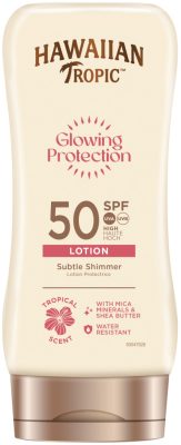 Hawaiian Tropic SPF50+ naptej 170 ml Glowing Protection (6/karton)