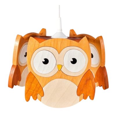 Bagoly barna csillár