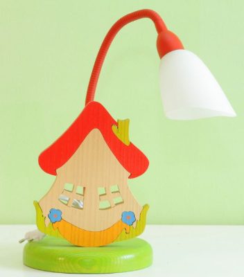 Házikó asztali lámpa - SZÉPSÉGHIBÁS !