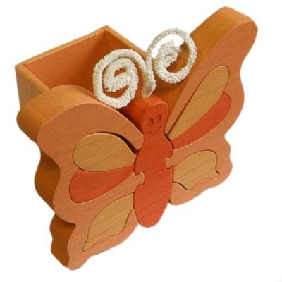 Pillangó barack ceruzatartó