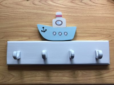 Hajós 4 akasztós fogas