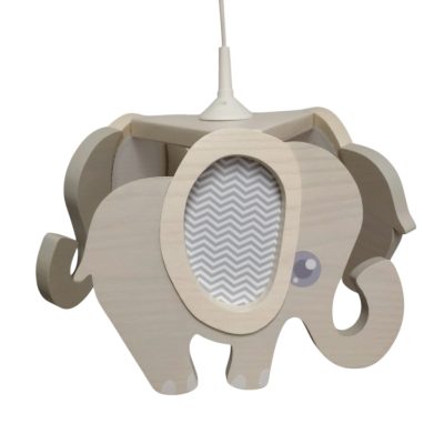 Elefánt csillár, fehér füllel