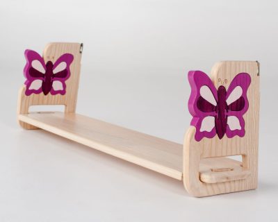 Fali polc választható mintával, natúr polclappal 3 méretben