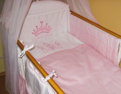 4 részes babaágynemű szett - Én Hercegnőm