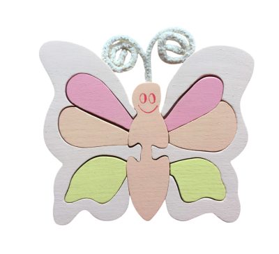 Pillangó rózsa bútordísz