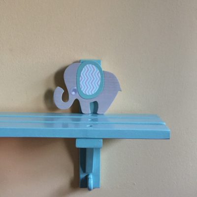 Türkiz színű polc 2 méretben 