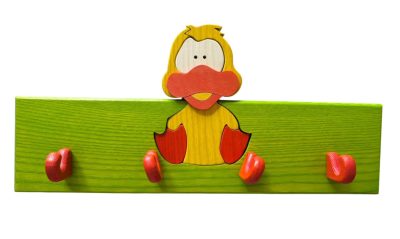 Kacsás 4 akasztós fogas