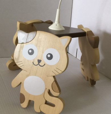 Cica, tejeskávé csillár