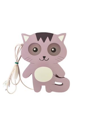 Cicás fali lámpa, TIGRIS , lila