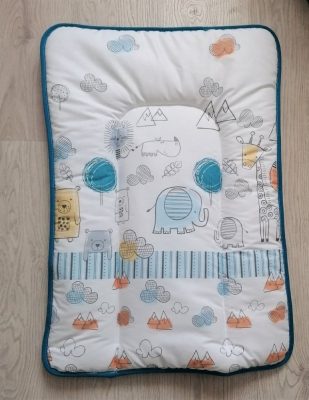 Pelenkázó lap - Állat ovi, kék