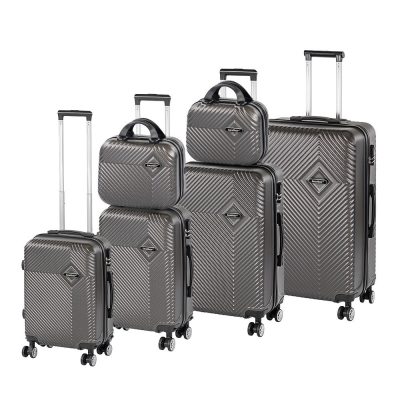 TraveLux Pro XXXXXIV gurulós bőrönd szett szürke