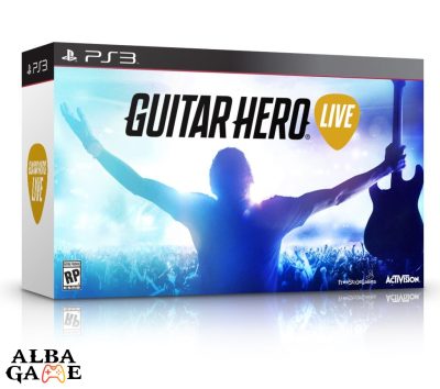 PS3 GUITAR HERO LIVE + ADAPTER + JÁTÉK - HASZNÁLT