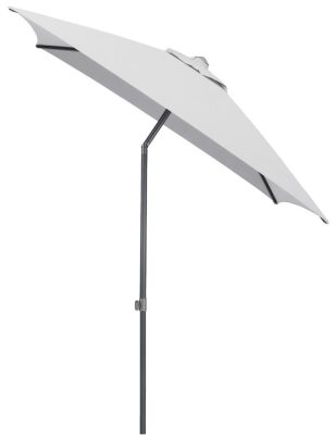 Kettler EASY PUSH napernyő 200×200 cm – UV 50+, vízálló, világosszürke