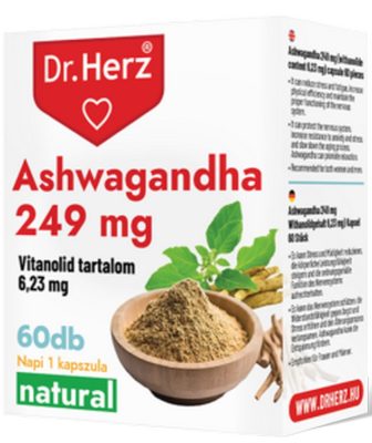 Dr. Herz "Ashwagandha 249mg" kapszula 60 db