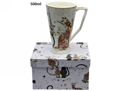 Cicás Teás bögre díszdobozban 500ml 517618