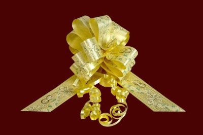 Esküvői óriás masni 50 mm/1,5 méter 50 db/csomag