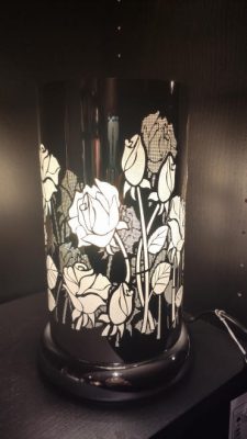 Hangulat lámpa érintős - Rózsa